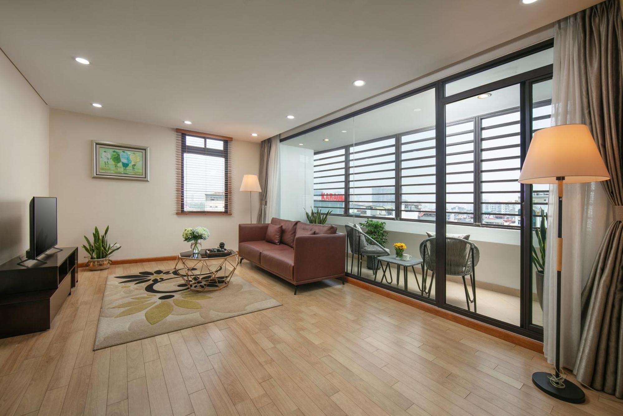 Hb Serviced Apartment - 121B Quan Hoa Hanoi Eksteriør bilde