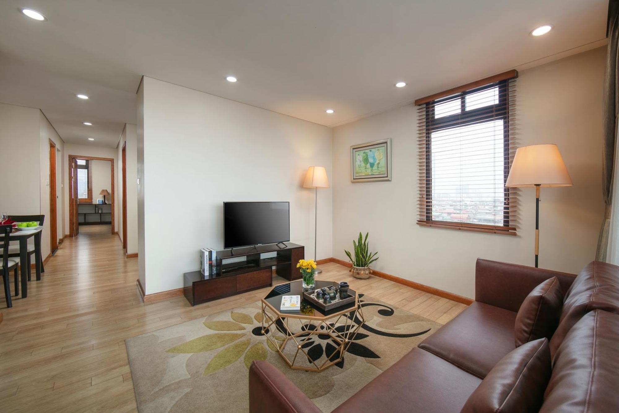 Hb Serviced Apartment - 121B Quan Hoa Hanoi Eksteriør bilde