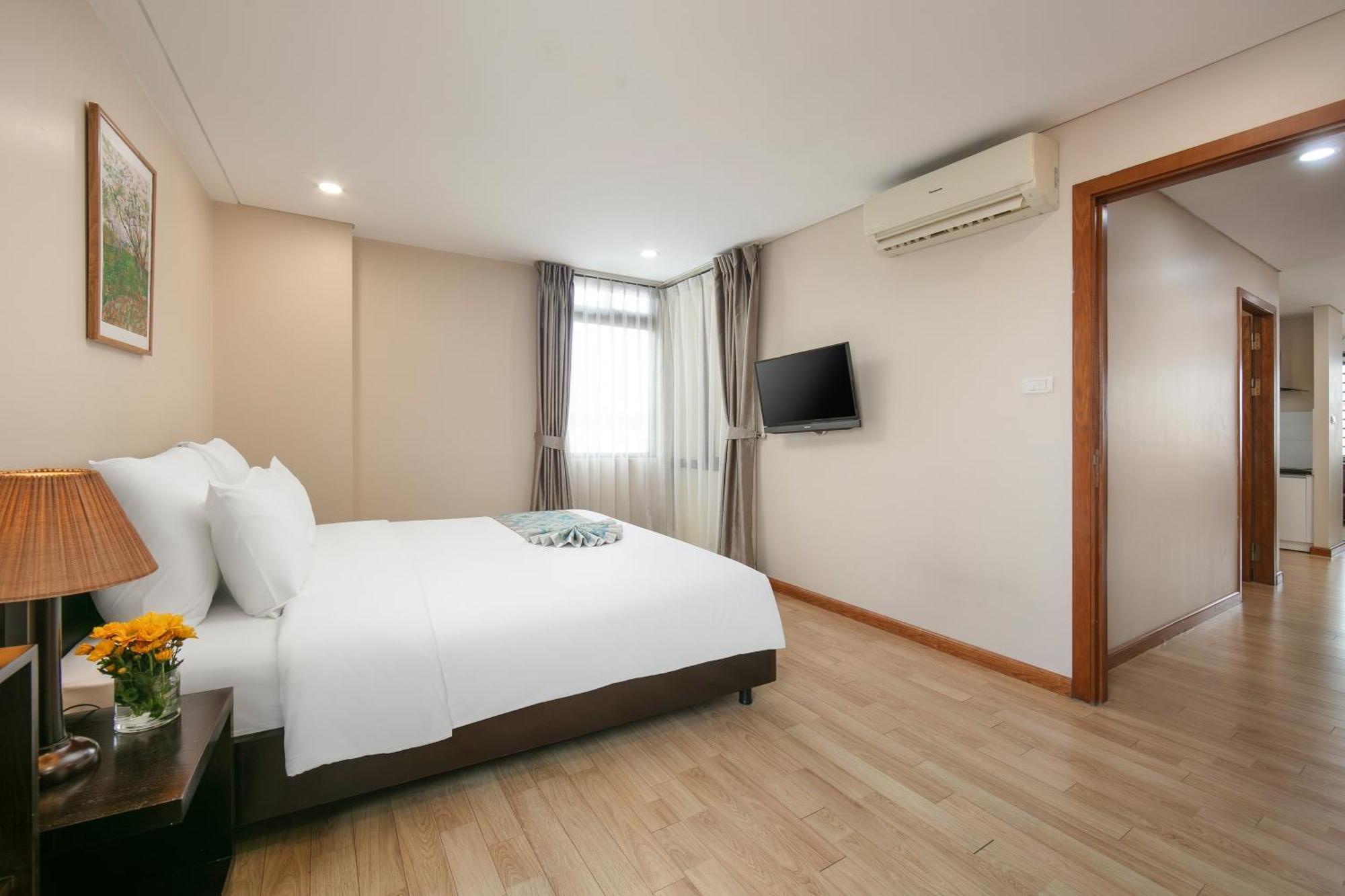 Hb Serviced Apartment - 121B Quan Hoa Hanoi Eksteriør bilde