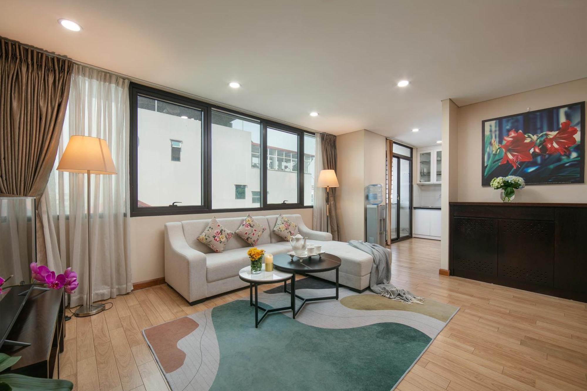 Hb Serviced Apartment - 121B Quan Hoa Hanoi Eksteriør bilde