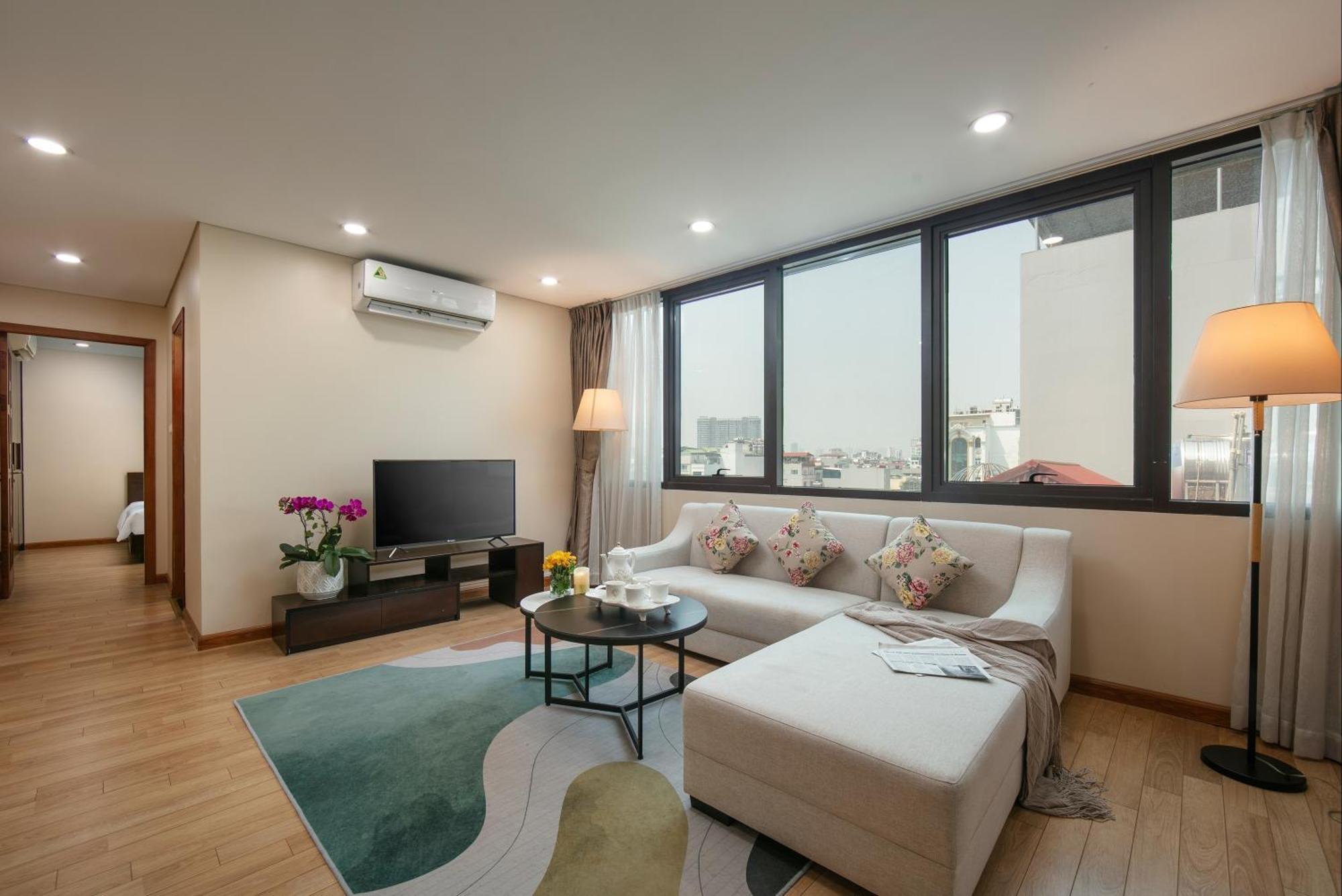 Hb Serviced Apartment - 121B Quan Hoa Hanoi Eksteriør bilde