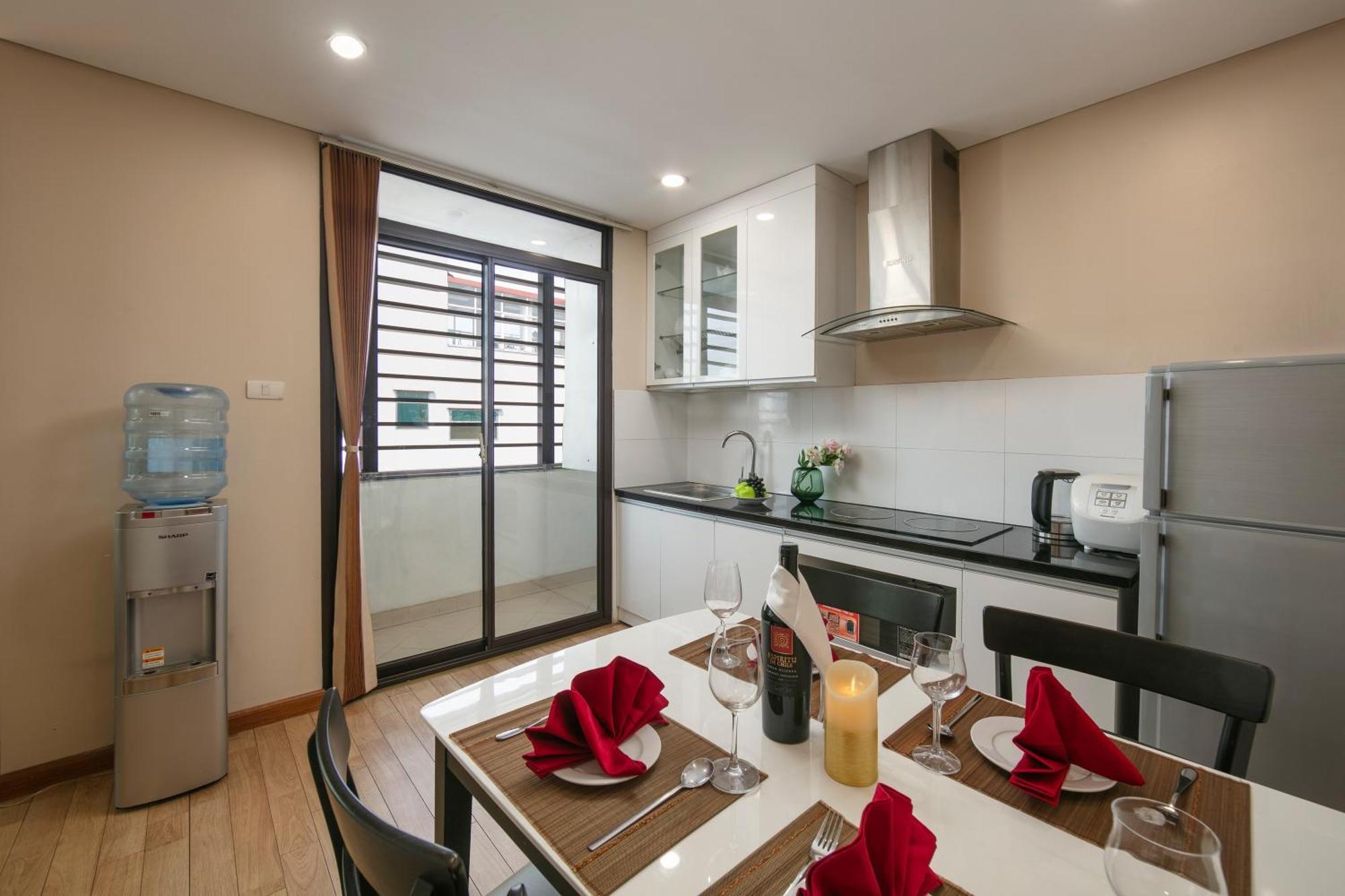 Hb Serviced Apartment - 121B Quan Hoa Hanoi Eksteriør bilde