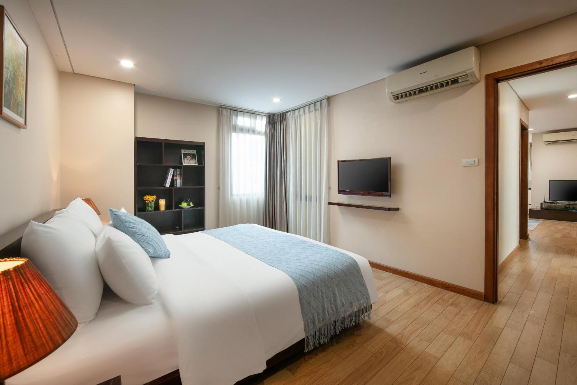 Hb Serviced Apartment - 121B Quan Hoa Hanoi Eksteriør bilde