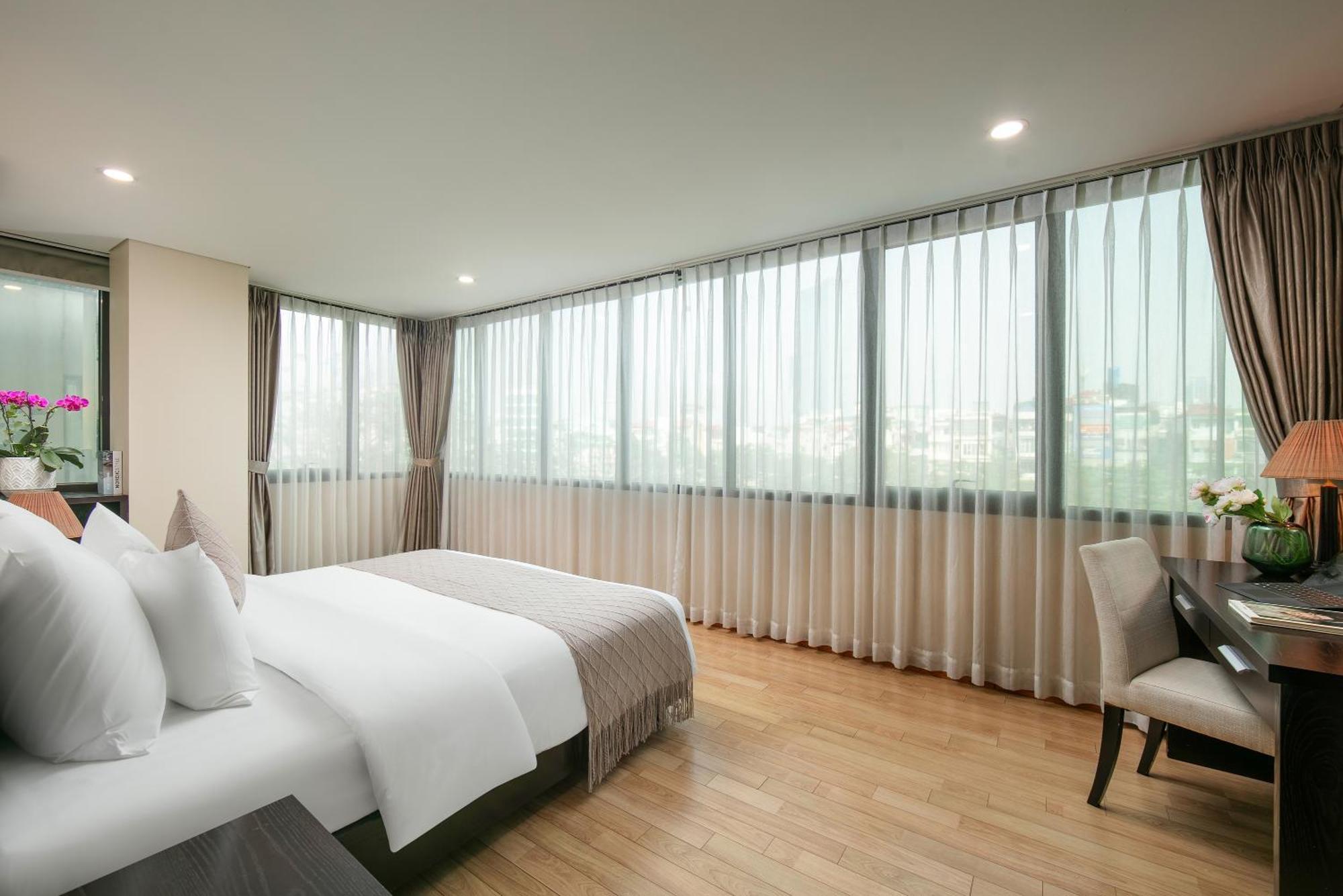 Hb Serviced Apartment - 121B Quan Hoa Hanoi Eksteriør bilde